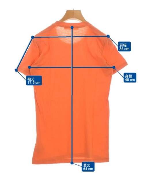 Acne Studios（アクネストゥディオズ）Tシャツ・カットソー オレンジ サイズ:S レディース/2200721818061