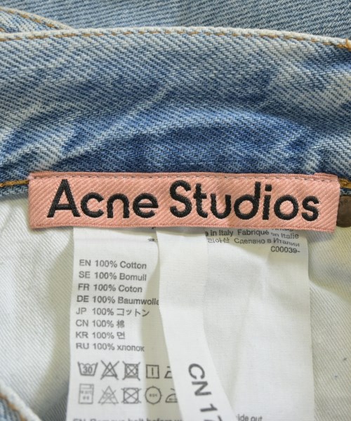 Acne Studios（アクネストゥディオズ）デニムパンツ 青 サイズ:25(S位) レディース/2200722051016