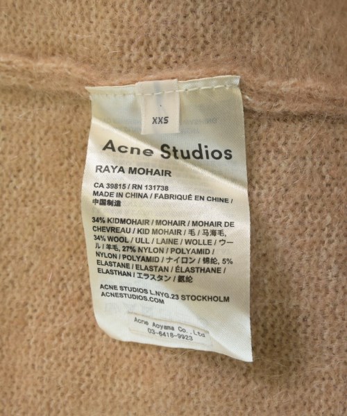 Acne Studios（アクネストゥディオズ）カーディガン ベージュ サイズ:XXS レディース/2200719240041