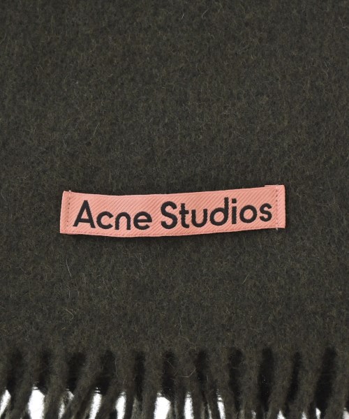 Acne Studios（アクネストゥディオズ）マフラー 緑 サイズ:- レディース/2200716225140