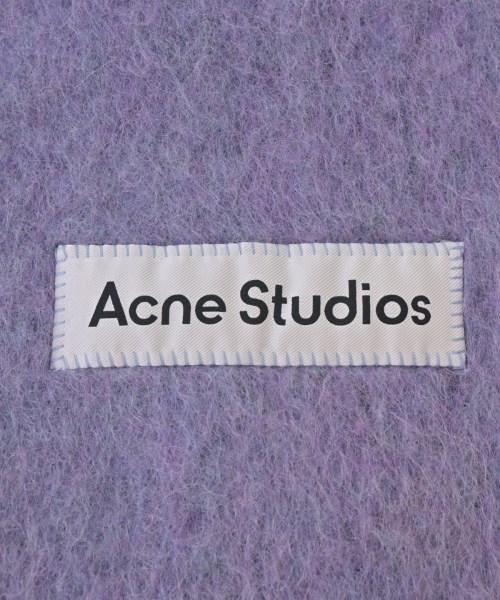 Acne Studios（アクネストゥディオズ）マフラー 紫 サイズ:- レディース/2200725038014