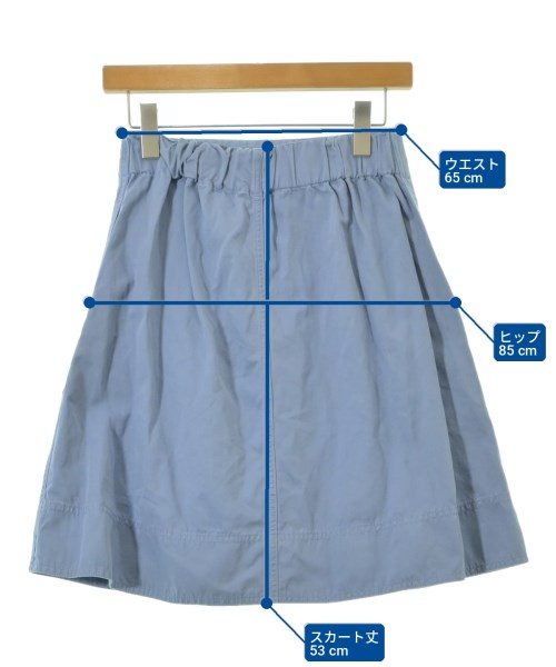 Acne Studios（アクネストゥディオズ）ひざ丈スカート 青 サイズ:36(S位) レディース/2200725692018