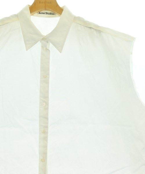 Acne Studios（アクネストゥディオズ）カジュアルシャツ 白 サイズ:L レディース/2200726898051