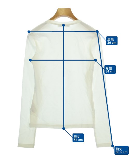 Acne Studios（アクネストゥディオズ）Tシャツ・カットソー 白 サイズ:XS レディース/2200727050083