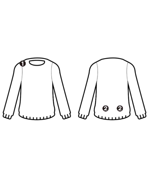 Acne Studios（アクネストゥディオズ）ニット・セーター 黒 サイズ:S レディース/2200683081039