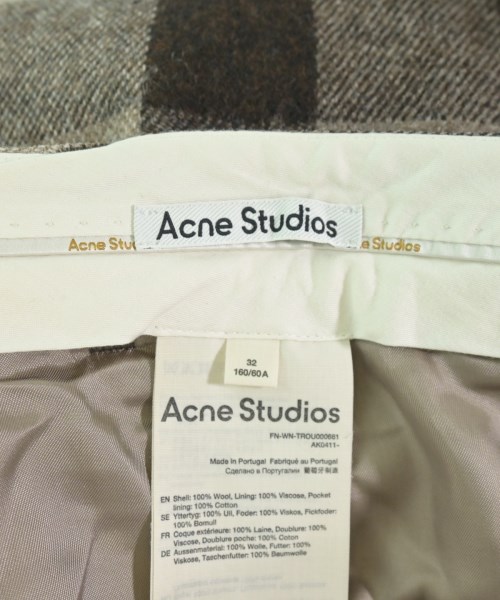Acne Studios（アクネストゥディオズ）その他 茶 サイズ:32(XXS位) レディース/2200683688030