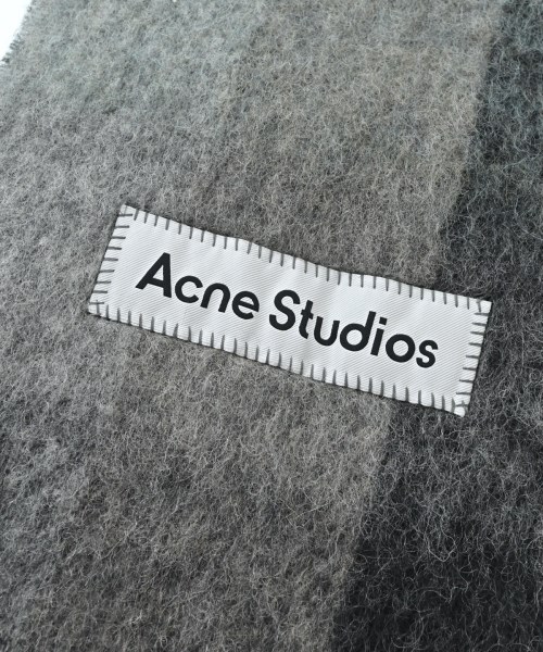 Acne Studios（アクネストゥディオズ）マフラー 黒 サイズ:- レディース/2200678491171