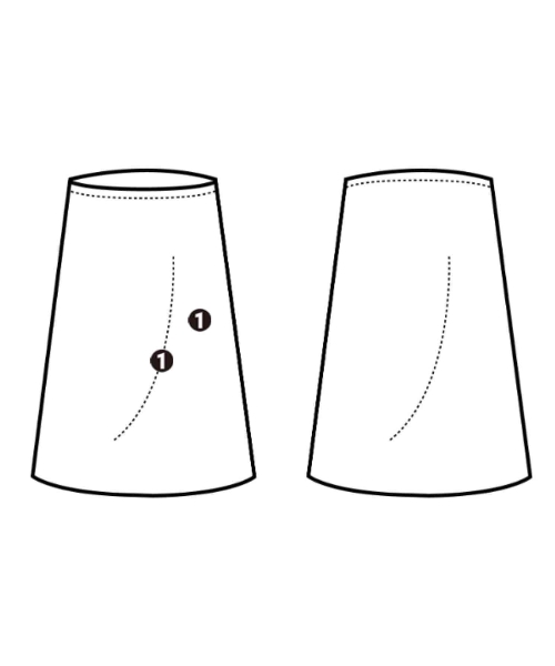 Acne Studios（アクネストゥディオズ）ロング・マキシ丈スカート 白 サイズ:32(XXS位) レディース/2200684574059