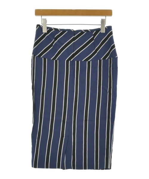 Acne Studios（アクネストゥディオズ）ひざ丈スカート 紺 サイズ:34(XS位) レディース/2200684760025