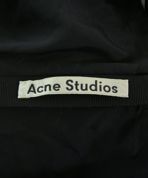 Acne Studios（アクネストゥディオズ）ひざ丈スカート 紺 サイズ:34(XS位) レディース/2200684760025