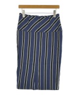 Acne Studios（アクネストゥディオズ）ひざ丈スカート 紺 サイズ:34(XS位) レディース/2200684760025
