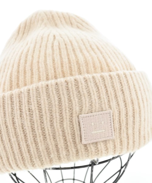 Acne Studios（アクネストゥディオズ）ニットキャップ・ビーニー 白 サイズ:ONE レディース/2200681831100