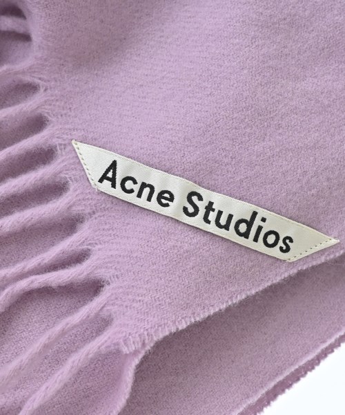 Acne Studios（アクネストゥディオズ）マフラー ピンク サイズ:- レディース/2200682210157