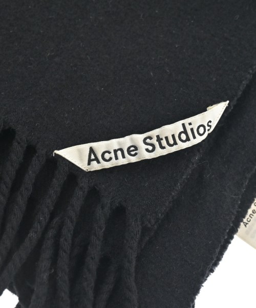 Acne Studios（アクネストゥディオズ）マフラー 黒 サイズ:- レディース/2200679498117