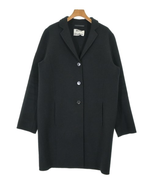 Acne Studios(アクネストゥディオズ)チェスターコート 黒 サイズ:34(XS位)/2200688284039