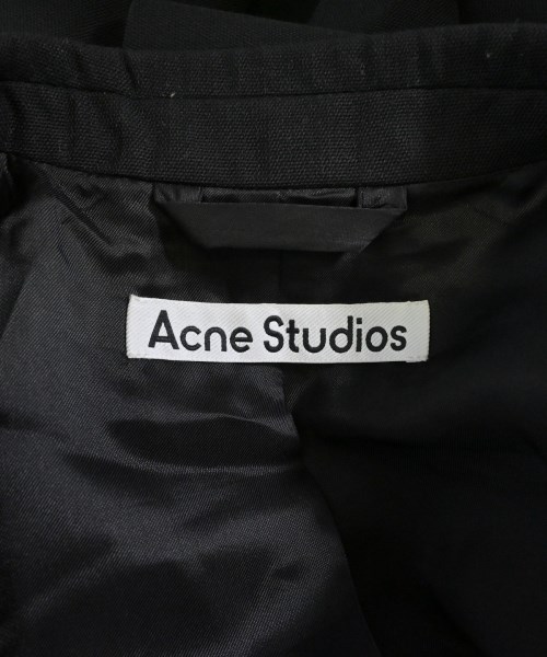 Acne Studios（アクネストゥディオズ）ジャケット 黒 サイズ:30(S位) レディース/2200689202056