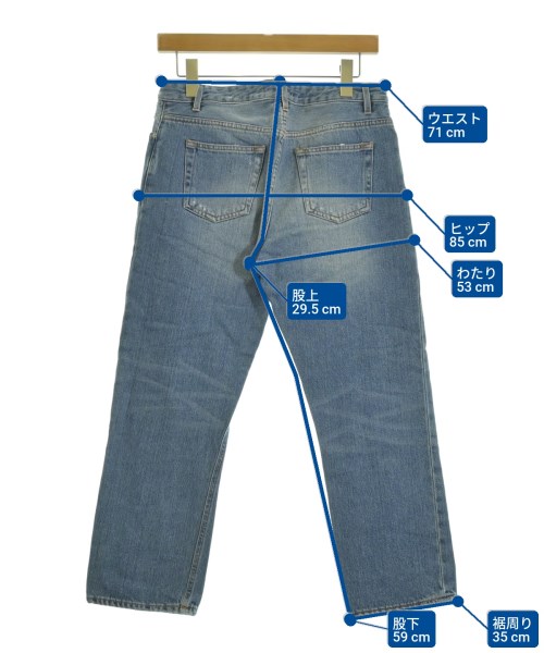 Acne Studios（アクネストゥディオズ）デニムパンツ 青 サイズ:34(XS位) レディース/2200690751178