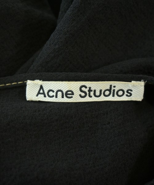Acne Studios（アクネストゥディオズ）ワンピース 黒 サイズ:36(S位) レディース/2200690870039