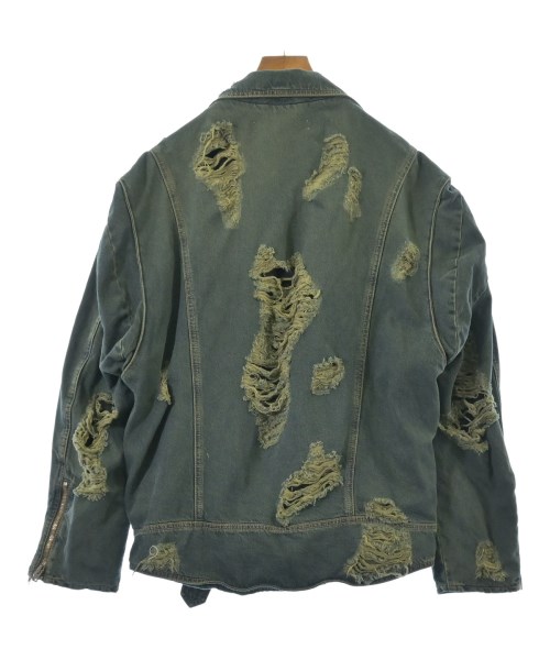 Acne Studios（アクネストゥディオズ）ライダース 紺 サイズ:36(S位) レディース/2200684555027