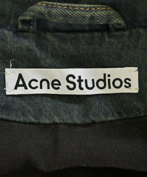 Acne Studios（アクネストゥディオズ）ライダース 紺 サイズ:36(S位) レディース/2200684555027