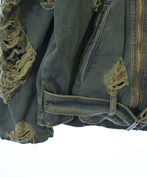 Acne Studios（アクネストゥディオズ）ライダース 紺 サイズ:36(S位) レディース/2200684555027