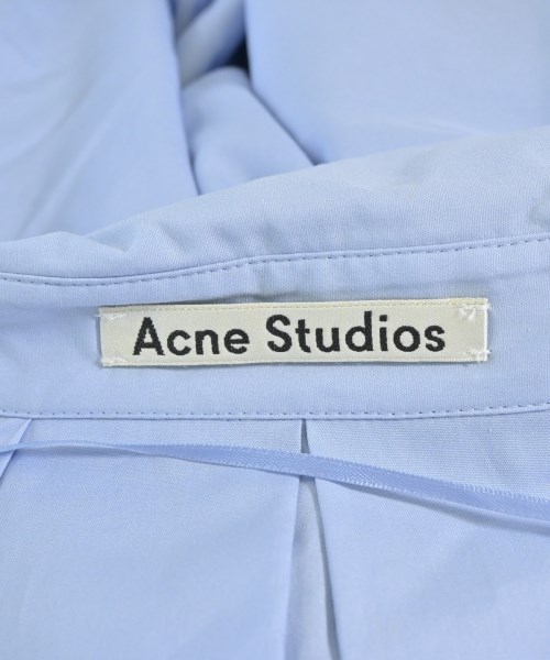Acne Studios（アクネストゥディオズ）カジュアルシャツ 青 サイズ:36(S位) レディース/2200691464329