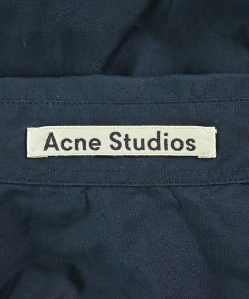 Acne Studios（アクネストゥディオズ）カジュアルシャツ 紺 サイズ:32(XXS位) レディース/2200687750061