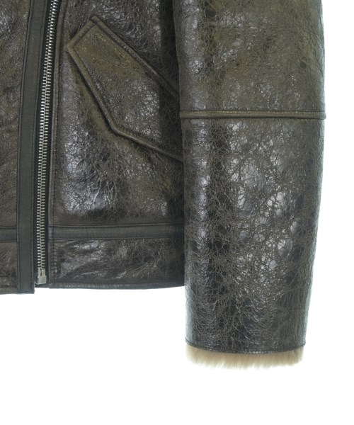 Acne Studios（アクネストゥディオズ）ライダース 茶 サイズ:32(XXS位) レディース/2200692525012