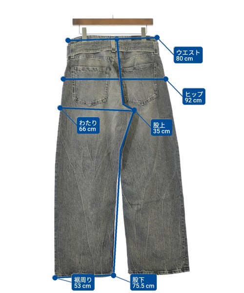 Acne Studios（アクネストゥディオズ）デニムパンツ グレー サイズ:38(M位) レディース/2200692525036