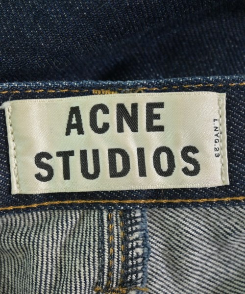 Acne Studios（アクネストゥディオズ）デニムパンツ 紺 サイズ:29(S位) レディース/2200688042035