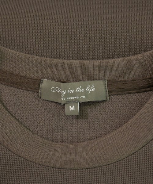 a day in the life UNITED ARROWS（アデイインザライフユナイテッドアローズ）Tシャツ・カットソー 茶 サイズ:M メンズ/2200552199063