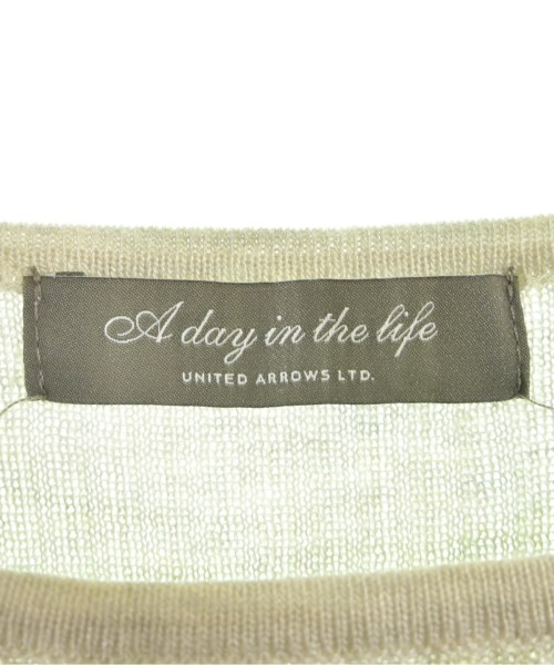 a day in the life UNITED ARROWS（アデイインザライフユナイテッドアローズ）ニット・セーター ベージュ サイズ:-(S位) レディース/2200616893043