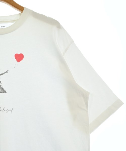 a day in the life UNITED ARROWS（アデイインザライフユナイテッドアローズ）Tシャツ・カットソー 白 サイズ:L メンズ/2200629448070