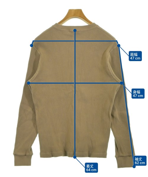 a day in the life UNITED ARROWS（アデイインザライフユナイテッドアローズ）Tシャツ・カットソー ベージュ サイズ:L メンズ/2200636742055