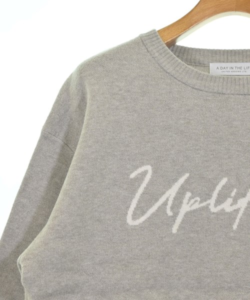 a day in the life UNITED ARROWS（アデイインザライフユナイテッドアローズ）スウェット グレー サイズ:F レディース/2200637813037