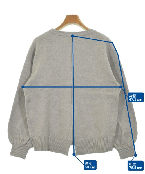 a day in the life UNITED ARROWS（アデイインザライフユナイテッドアローズ）スウェット グレー サイズ:F レディース/2200637813037