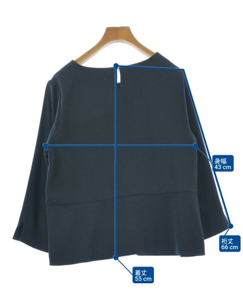 a day in the life UNITED ARROWS（アデイインザライフユナイテッドアローズ）ブラウス 紺 サイズ:38(M位) レディース/2200622943343