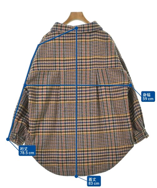 a day in the life UNITED ARROWS（アデイインザライフユナイテッドアローズ）カジュアルシャツ ベージュ サイズ:F レディース/2200635162021