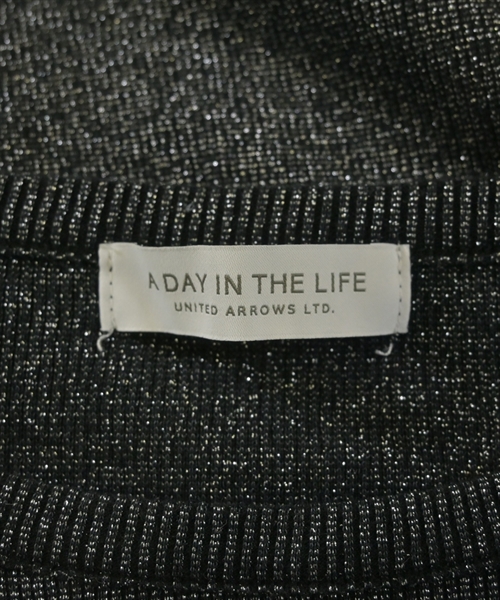 a day in the life UNITED ARROWS（アデイインザライフユナイテッドアローズ）Tシャツ・カットソー 黒 サイズ:F レディース/2200625380107