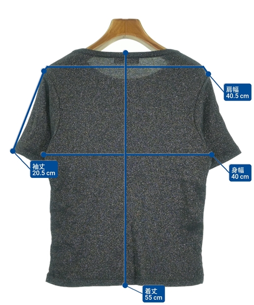 a day in the life UNITED ARROWS（アデイインザライフユナイテッドアローズ）Tシャツ・カットソー 黒 サイズ:F レディース/2200625380107