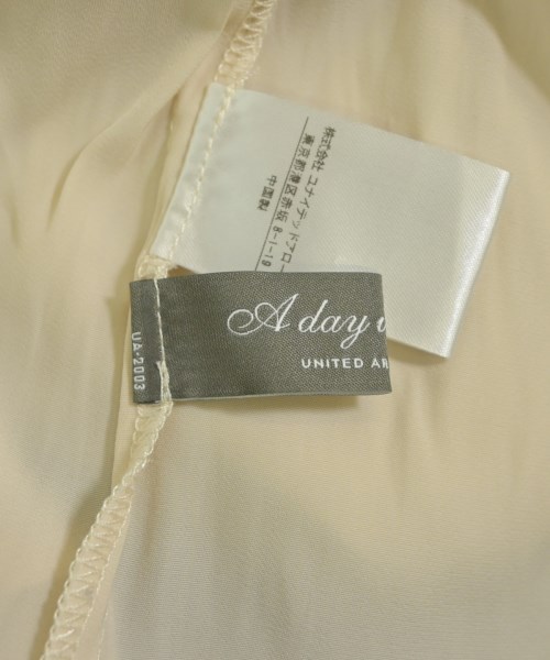 a day in the life UNITED ARROWS（アデイインザライフユナイテッドアローズ）ブラウス 白 サイズ:F レディース/2200633094041