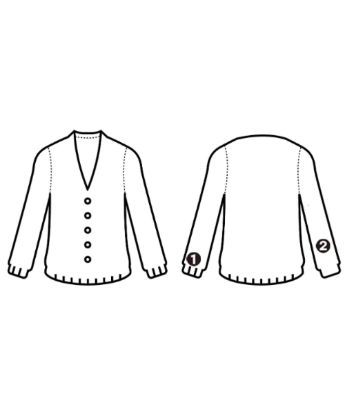 a day in the life UNITED ARROWS（アデイインザライフユナイテッドアローズ）カーディガン 黄 サイズ:F レディース/2200626927059