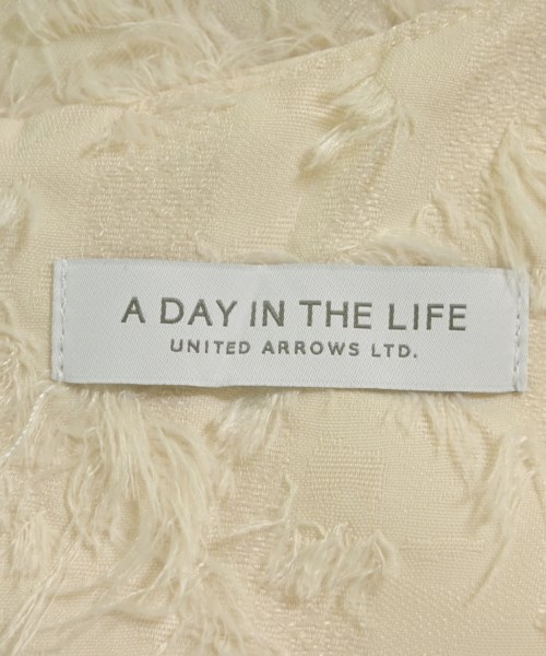 a day in the life UNITED ARROWS（アデイインザライフユナイテッドアローズ）ワンピース 白 サイズ:F レディース/2200626938062