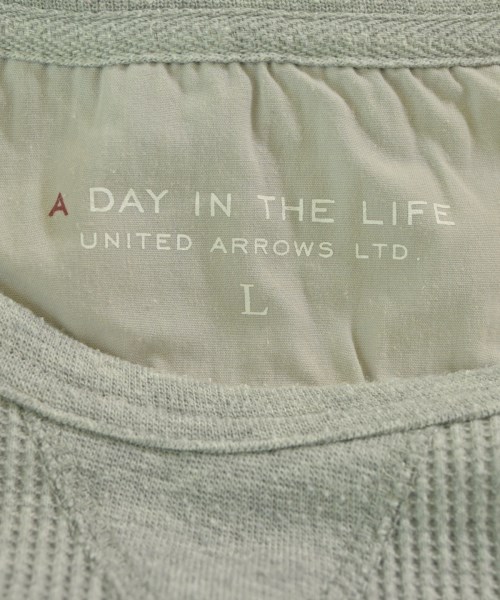 a day in the life UNITED ARROWS（アデイインザライフユナイテッドアローズ）Tシャツ・カットソー グレー サイズ:L メンズ/2200641456060