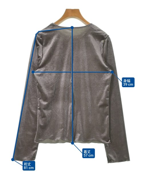 a day in the life UNITED ARROWS（アデイインザライフユナイテッドアローズ）Tシャツ・カットソー 茶 サイズ:-(M位) レディース/2200632535040