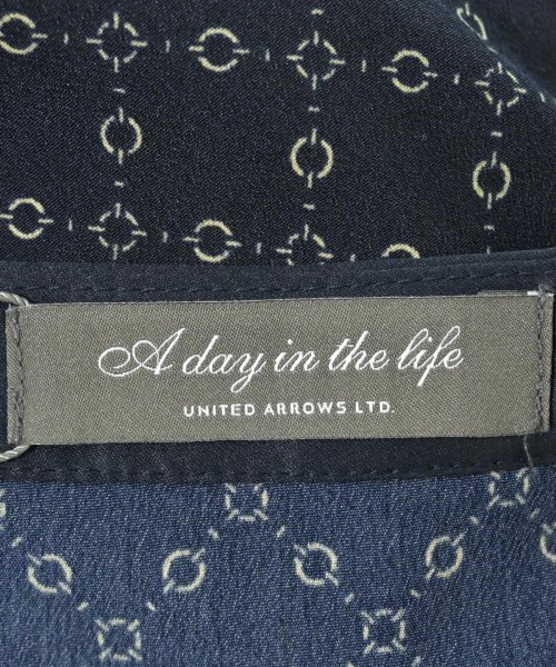 a day in the life UNITED ARROWS（アデイインザライフユナイテッドアローズ）ワンピース 紺 サイズ:F レディース/2200634150012