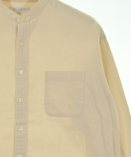 a day in the life UNITED ARROWS（アデイインザライフユナイテッドアローズ）カジュアルシャツ ベージュ サイズ:S メンズ/2200636566033
