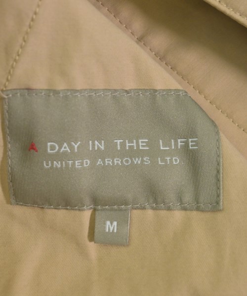 a day in the life UNITED ARROWS（アデイインザライフユナイテッドアローズ）ステンカラーコート ベージュ サイズ:M メンズ/2200637705011