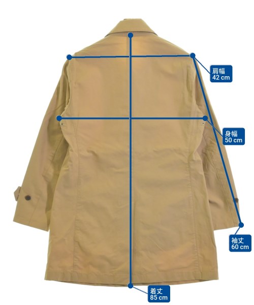 a day in the life UNITED ARROWS（アデイインザライフユナイテッドアローズ）ステンカラーコート ベージュ サイズ:M メンズ/2200637705011