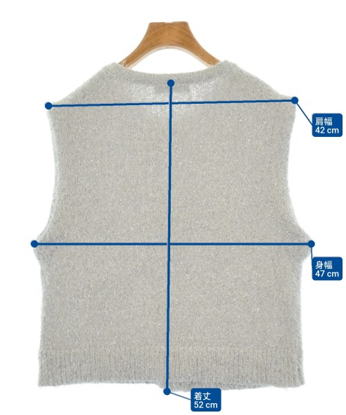 a day in the life UNITED ARROWS（アデイインザライフユナイテッドアローズ）ベスト グレー サイズ:-(XL位) レディース/2200613124010